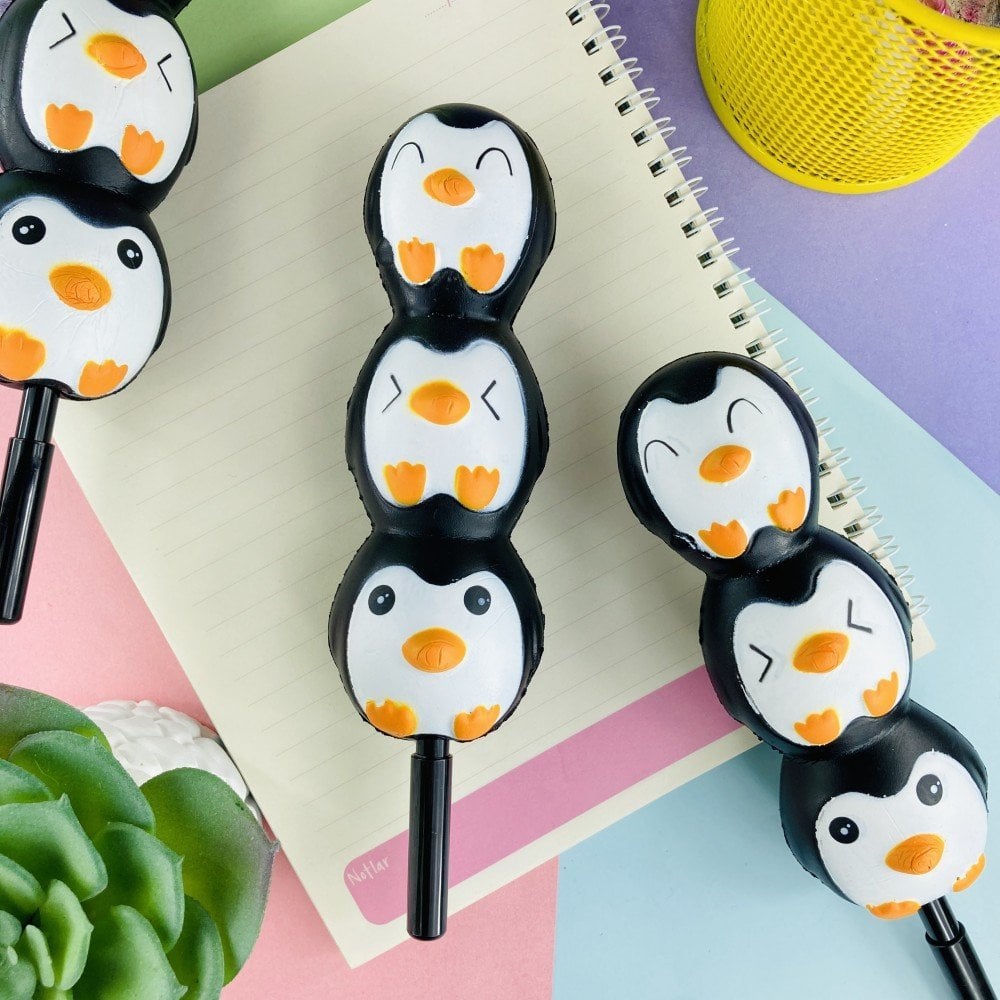Squishy Jel Kalem Penguen Sukuşi