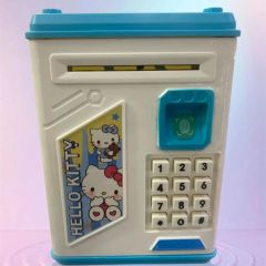 Sanrio Hello Kitty Kasa Şeklinde Elektronik Şifreli Atm Kasa Kumbara Ledli Müzikli