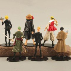 Anime One Piece - Brother Mood 6 Adet Figür Set