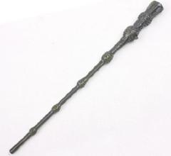 Harry Potter Dumbledore Mürver Asa Işıklı Sihirli Yeşil Asa