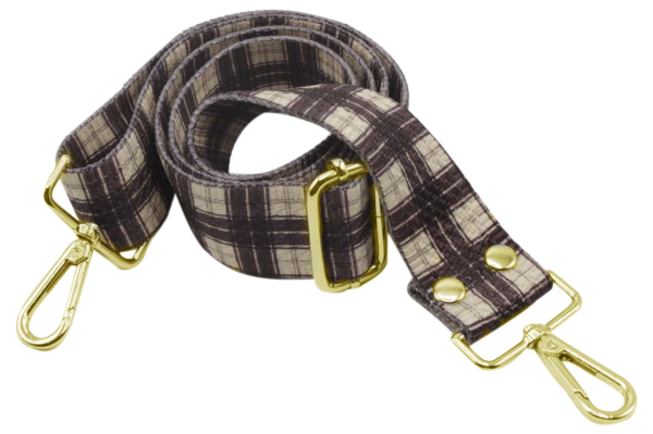 BURBERRY KAHVE KOLON ASKI ALTIN