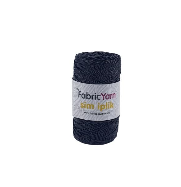 Siyah Simli Supra ip  1 mm 150 Mt. Çanta ve Hobi ipi