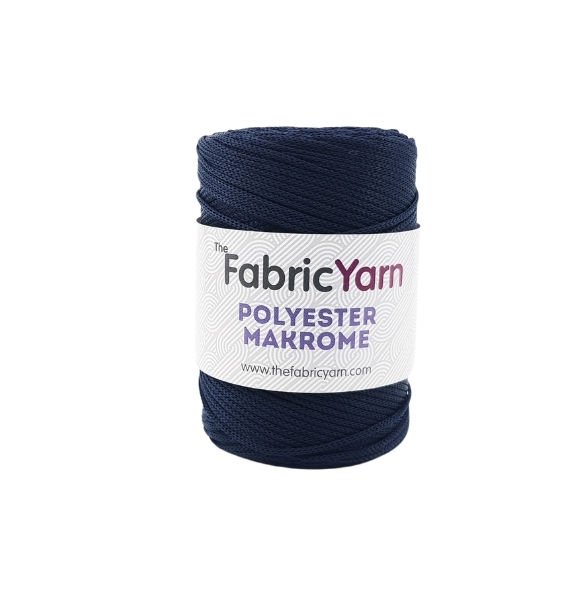 LACİVERT POLYESTER MAKROME