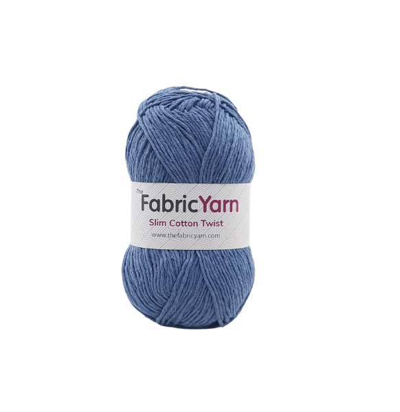 Slim Cotton Twist İndigo