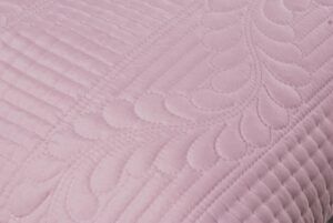 Jumbo Soft Çift kişilik Yatak Örtüsü Takımı / Pudra Pembe