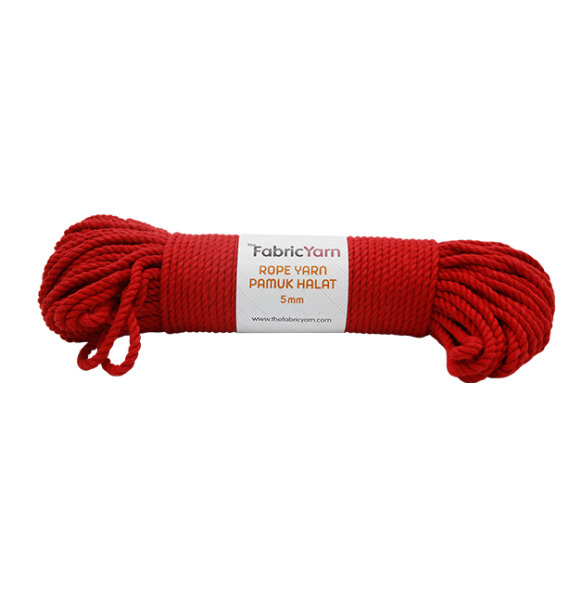 KIRMIZI ROPE HALAT İP 5mm