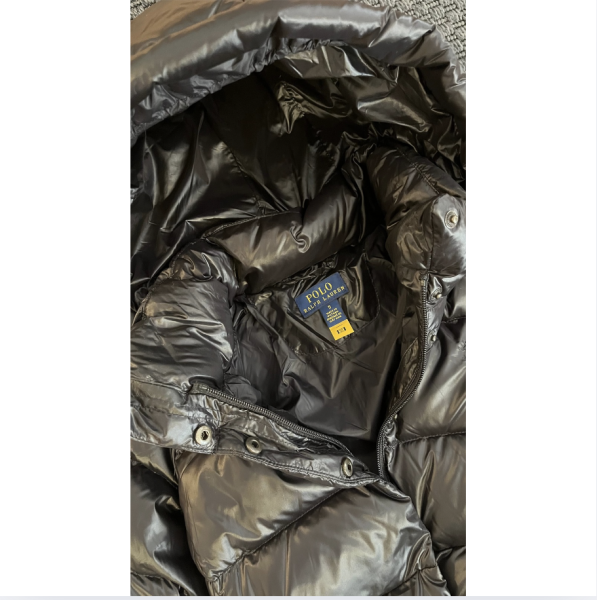 Ralph Lauren Siyah Puffer Mont 5 yaş