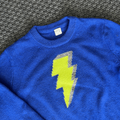 CrewCuts Mavi sıcacık kazak 10 yaş
