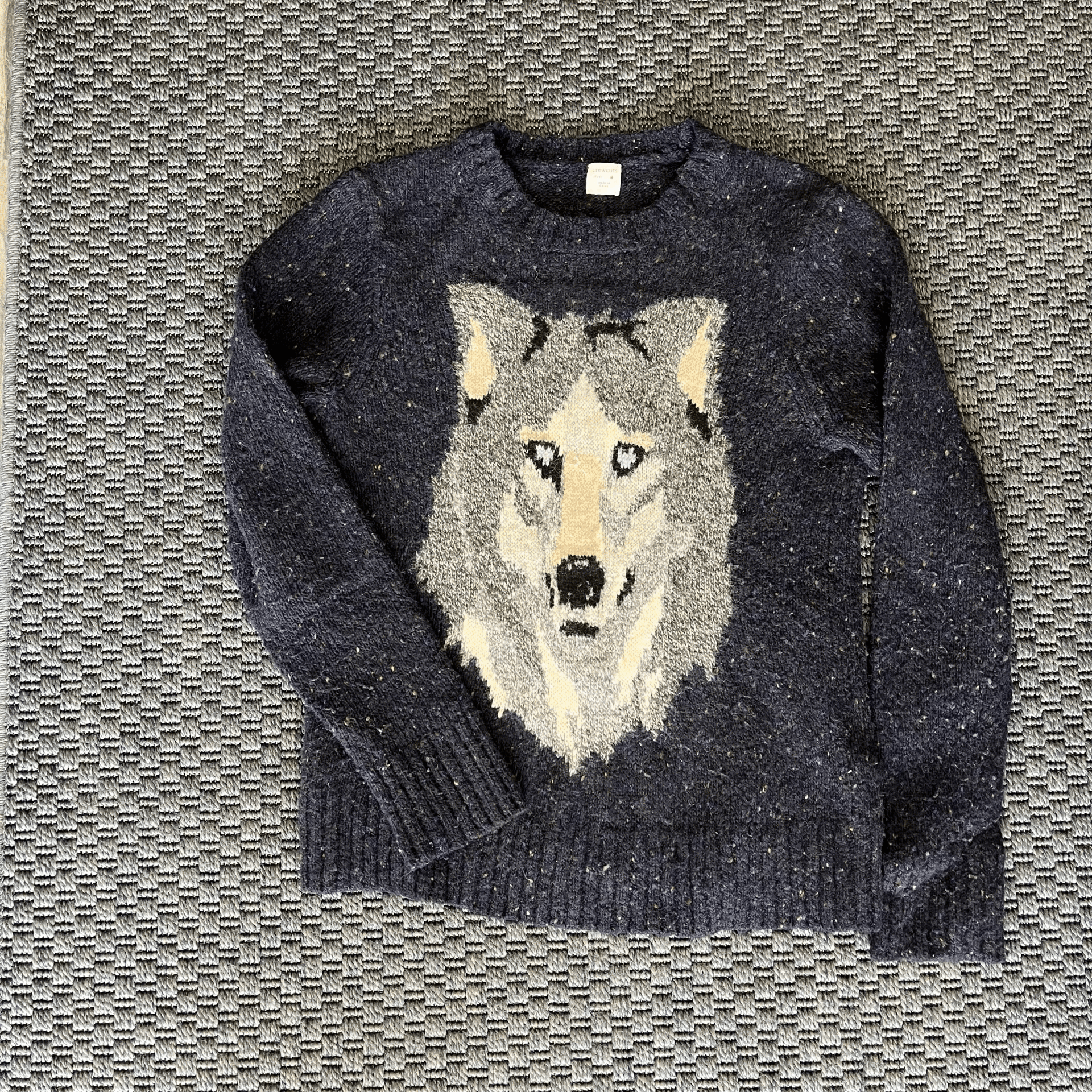 CrewCuts Lacivert Kurt lu Kazak 8 yaş