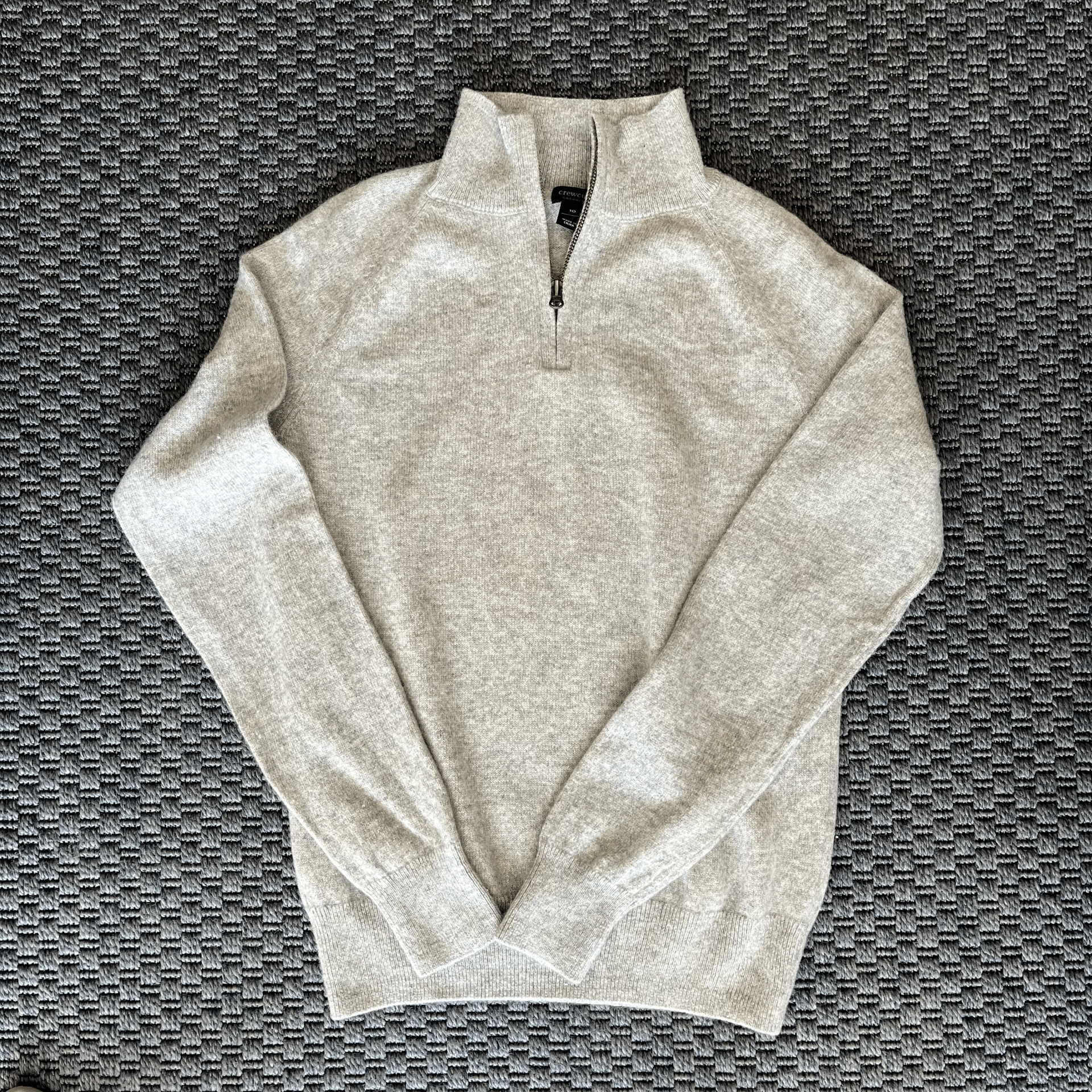 CrewCuts Gri %100 Kaşmir yumuşacık kazak 10 yaş