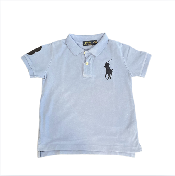 Ralph Lauren Mavi tshirt 5 yaş