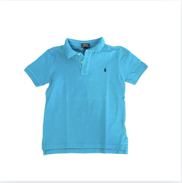Ralph Lauren Mavi Tshirt 7 yaş