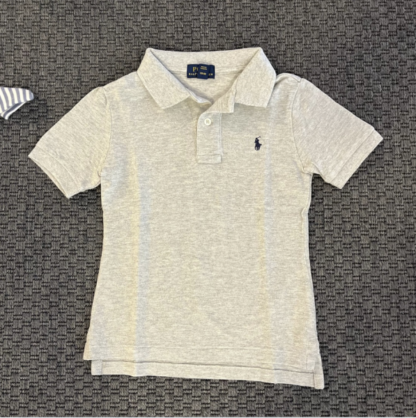 Ralph Lauren Gri t shirt 5 yaş