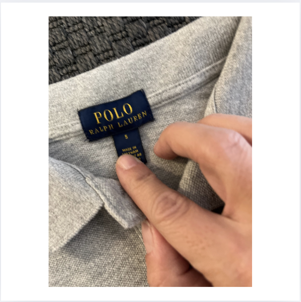 Ralph Lauren Gri t shirt 5 yaş