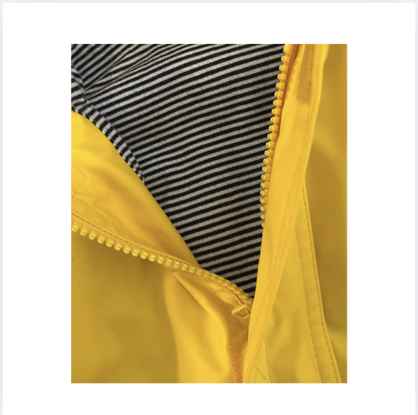 Petit Bateau Sarı Yağmurluk 3 yaş 95 cm