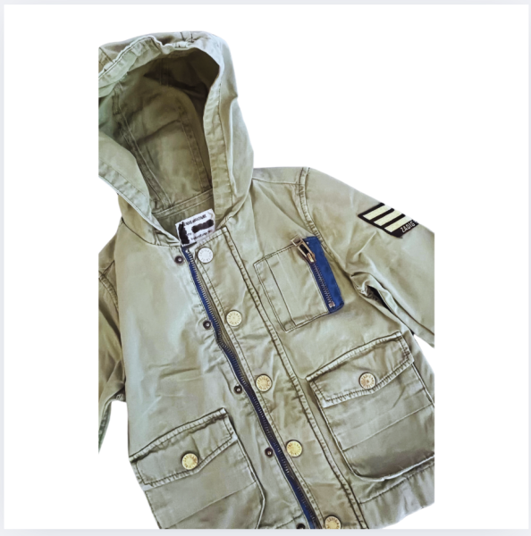 Zadig Voltaire Nefti yeşil Ceket 4 yaş 102 cm