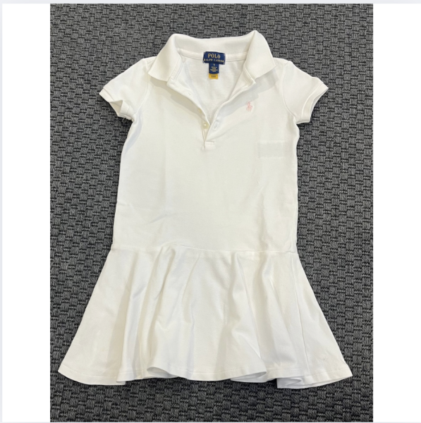 MEL Ralph Lauren Beyaz Elbise 5 yaş