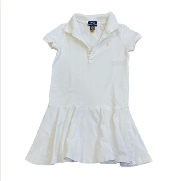 MEL Ralph Lauren Beyaz Elbise 5 yaş