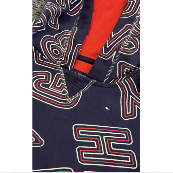 Tommy Hilfiger Logolu Elbise 7 yaş