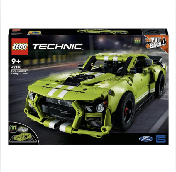 Lego Technıc/ 42138 Ford Mustang GT 500 Etiketli (paketi açılmamış)
