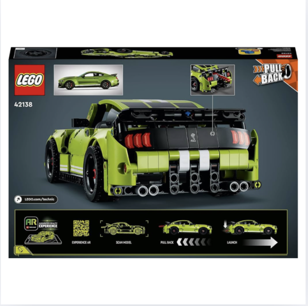 Lego Technıc/ 42138 Ford Mustang GT 500 Etiketli (paketi açılmamış)