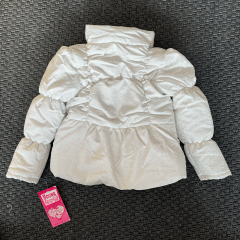 Young Hearts Etiketli Beyaz Simli Mont 5 yaş yılbaşı
