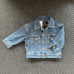 Mini Rodini Arkası Baskılı Denim Ceket 2 yaş