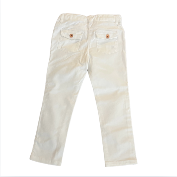 Jacadi Beyaz Pantolon 5 yaş 110cm