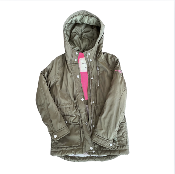 Abercrombie asker yeşili kaban 9 10 yaş