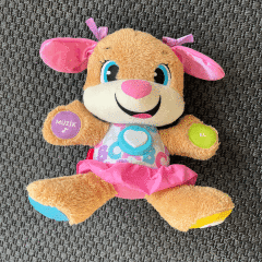 Fisher Price Eğitici Köpekçik Oyuncak (75 den fazla ses, şarkı ve cümle)