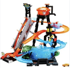 Hot Wheels Renk değiştiren Arabalar timsah Oyun Seti FTB67 Oyuncak