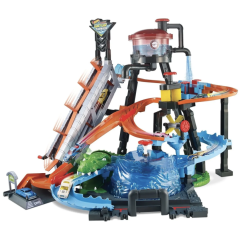 Hot Wheels Renk değiştiren Arabalar timsah Oyun Seti FTB67 Oyuncak