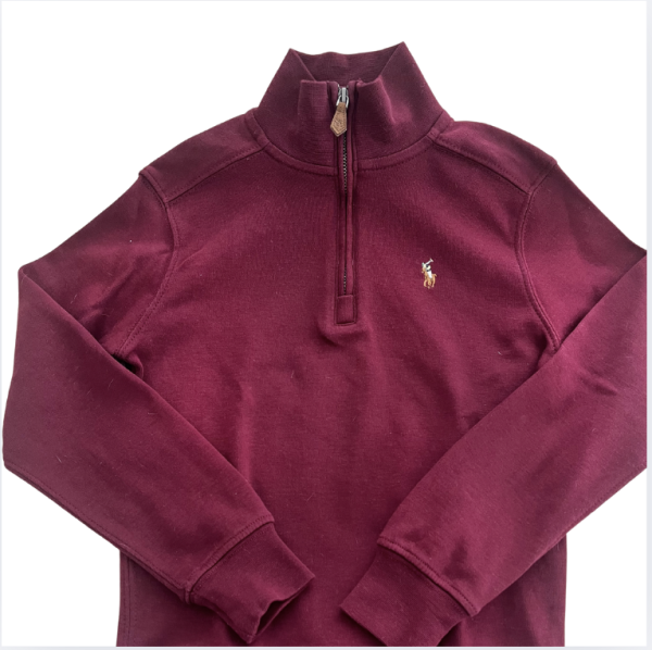 Ralph Lauren Bordo ince kazak 5 yaş
