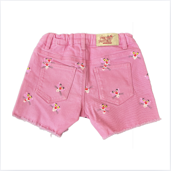 Desigual Pembe Panterli şort 9 10 yaş