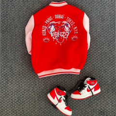 Kenzo Kırmızı Unisex Ceket 6 Yaş