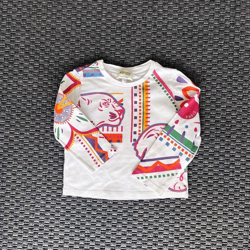 Kenzo Beyaz Tshirt 2 yaş
