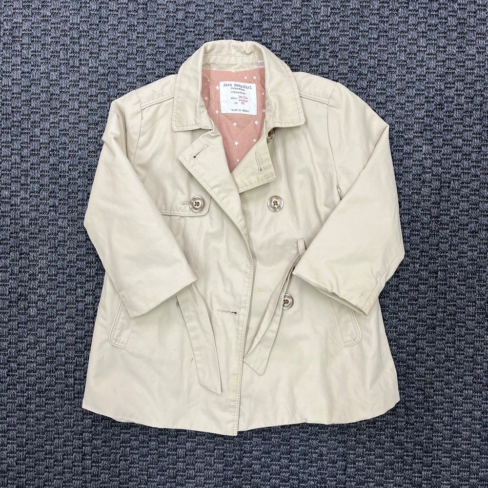 Zara Kalın Trench Coat 18-24 ay