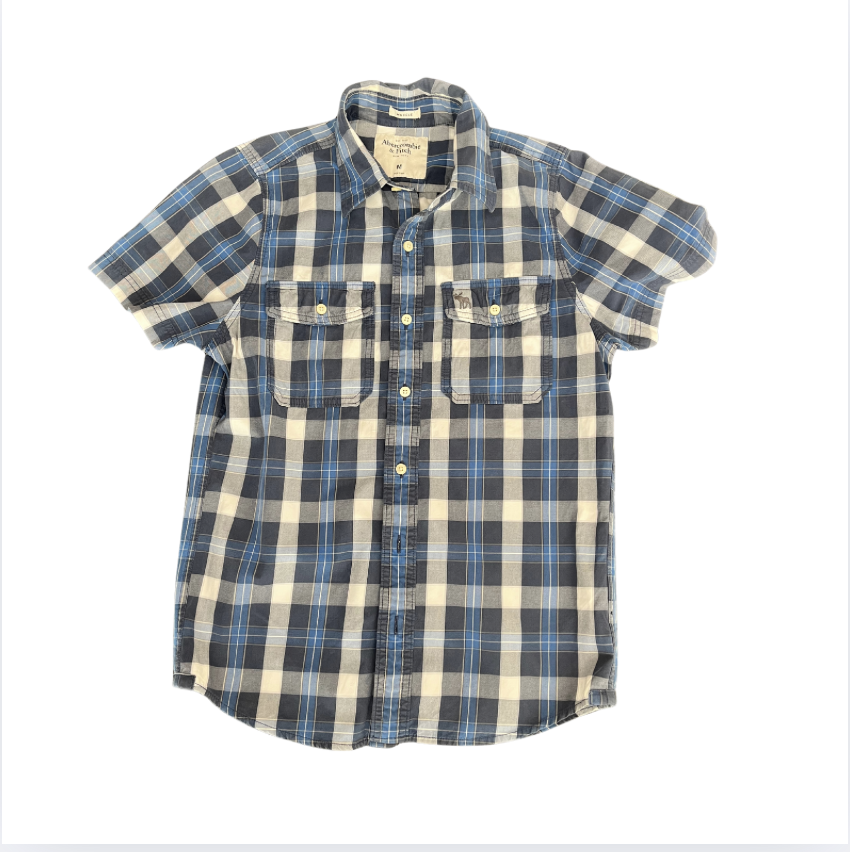 Abercrombie ekoseli gömlek 14 16 yaş