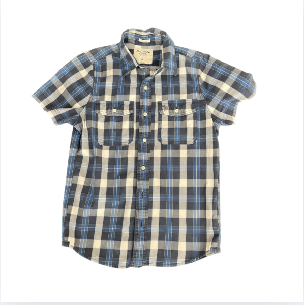Abercrombie ekoseli gömlek 14 16 yaş