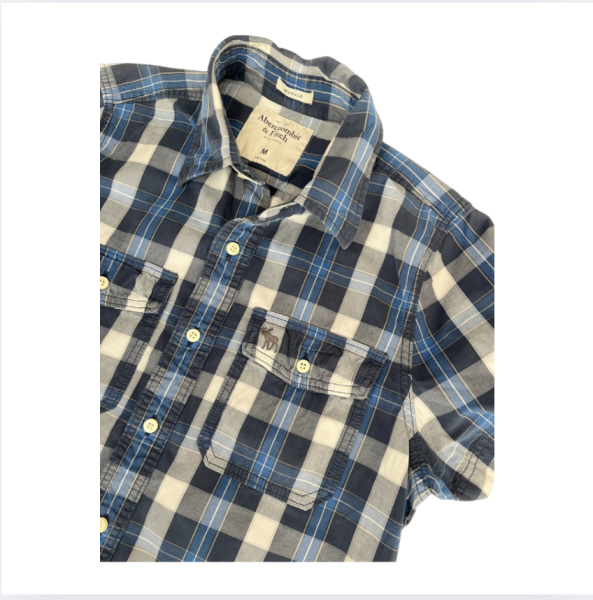 Abercrombie ekoseli gömlek 14 16 yaş
