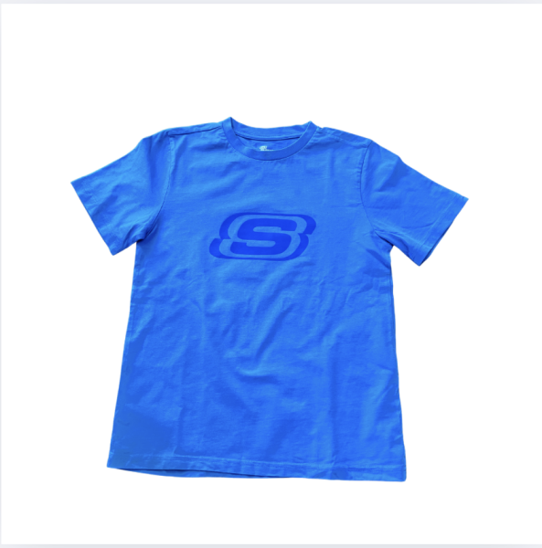 Sketchers mavi t shirt 11 12 yaş