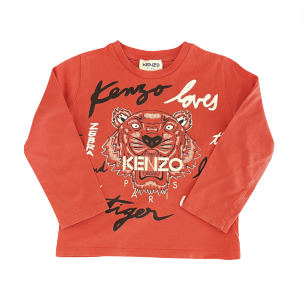 Kenzo Gül kurusu rengi t shirt 5 yaş