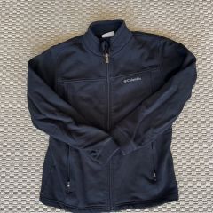 Columbia Lacivert Fermuarlı Kazak Medium