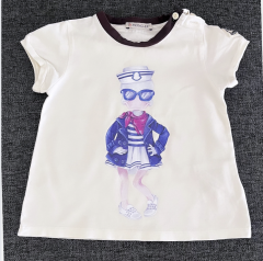 Moncler Beyaz Tshirt 2 yaş