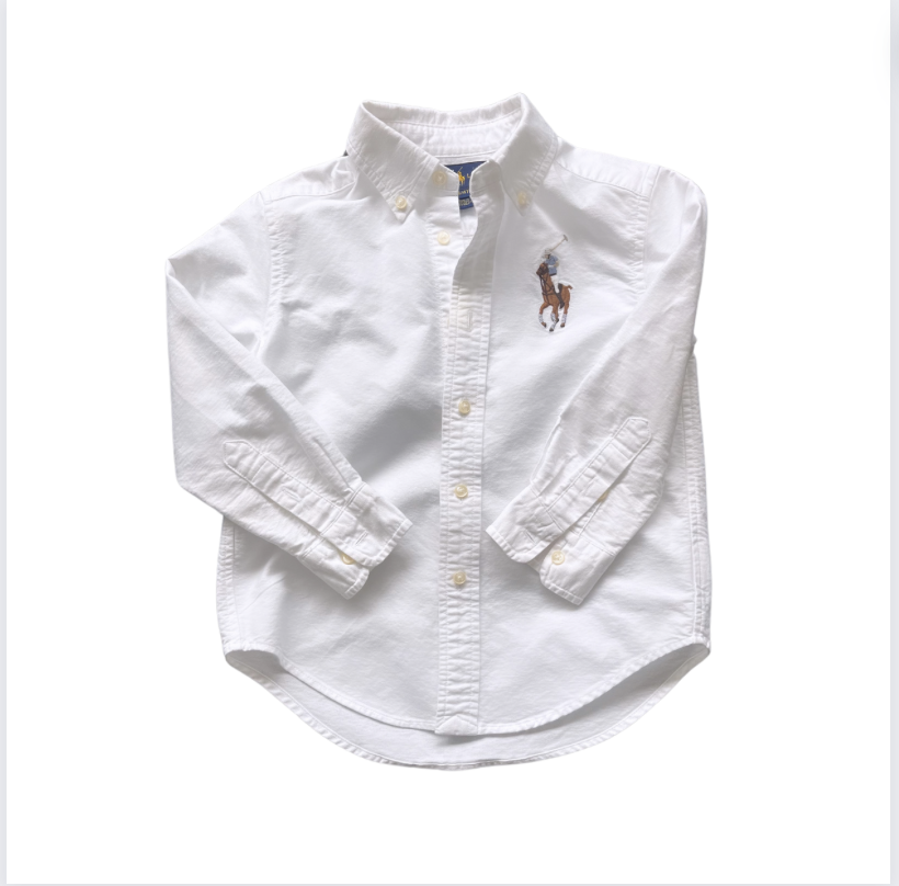 Ralph Lauren Beyaz Gömlek 4 yaş
