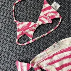 Jean Paul Gaultier Pembe Beyaz Bikini Mayo 2 yaş