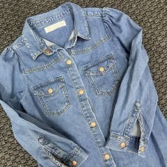 Zara Denim Elbise 7 yaş