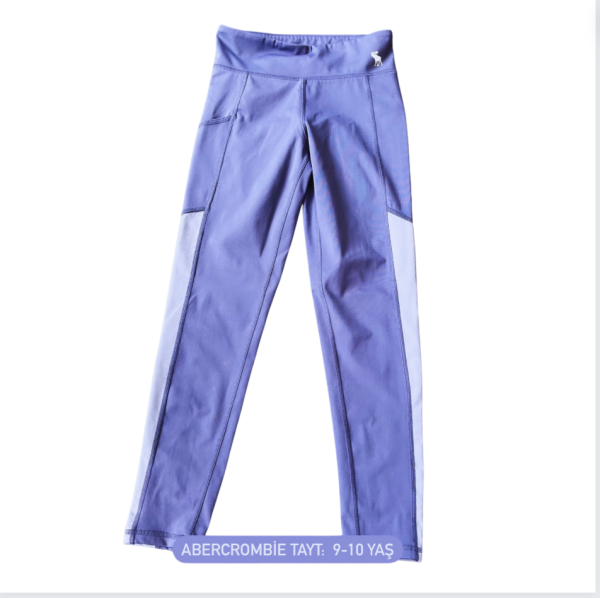 Abercrombie Mavi tayt 9 10 yaş