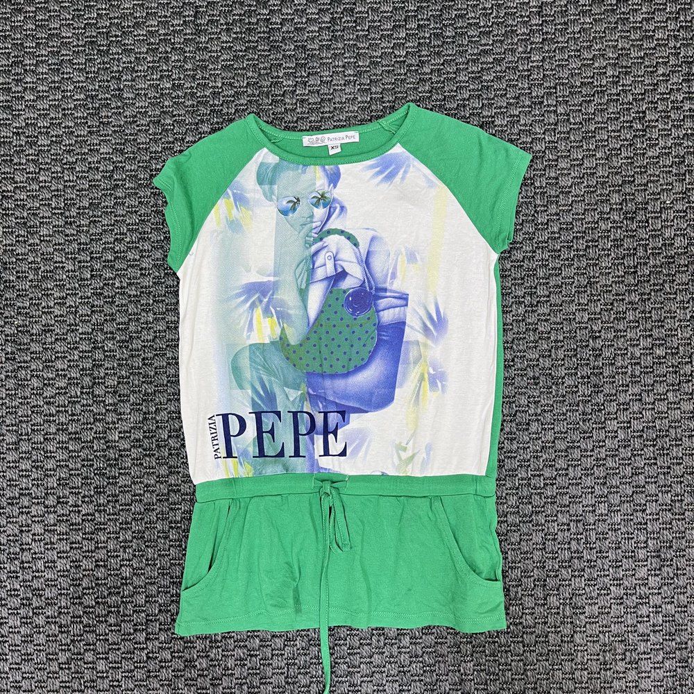 Patrızıa Pepe Yeşil Elbise XS