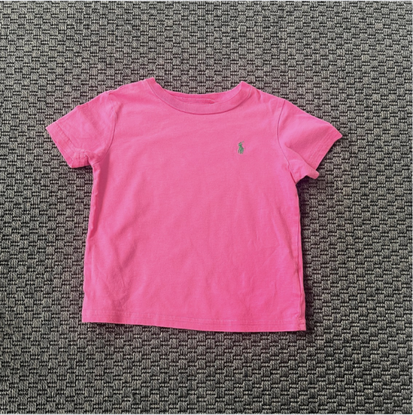 Ralph Lauren Pembe tshirt 24 ay